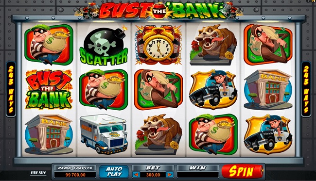 Игровой автомат Bust The Bank