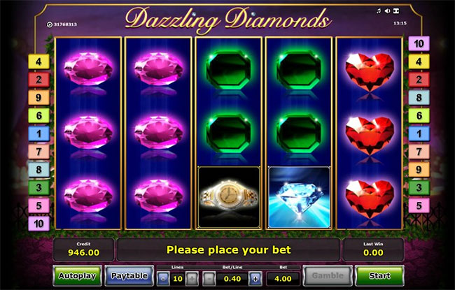 Игровой Автомат Dazzling Diamonds